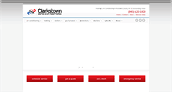 Desktop Screenshot of clarkstownhvac.com