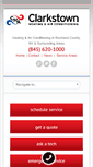 Mobile Screenshot of clarkstownhvac.com